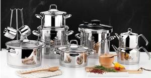 Schafer Jewel Çelik Çeyiz Seti 18 Parça Inox