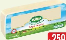 Sütaş Kaşar Peyniri 600 Gr.