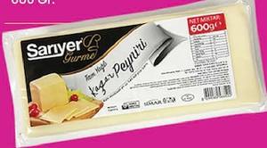 Sarıyer Gurme Taze Kaşar Peyniri 600 Gr.