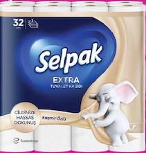 Selpak Tuvalet Kağıdı Extra Kaşmir Özlü 32'li