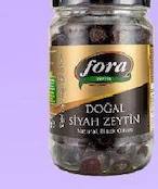 Fora Yağlı Salamura Doğal Siyah Zeytin 450 g