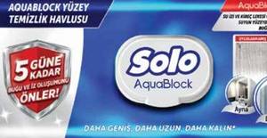 Solo Aquablock Cam Yüzeylere Özel Temizlik Havlusu 30'lu