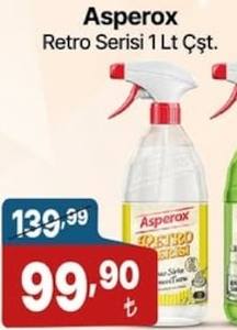 Asperox Retro Serisi 1 Lt Çeşitleri