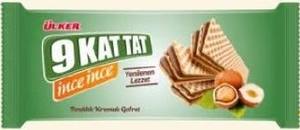 Ülker 9 Kat Tat İnce İnce Fındıklı Gofret 114 Gr