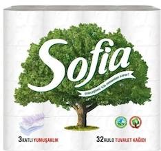 Sofia Tuvalet Kağıdı 3 Katlı 32'li