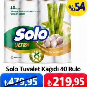 Solo Tuvalet Kağıdı 40 Rulo