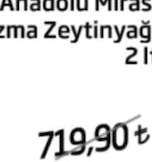 KRİSTAL Anadolu Mirası Sızma Zeytinyağı 2 lt