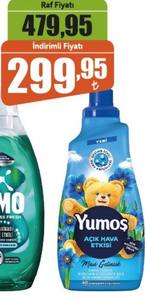 Omo Express Fresh Beyaz ve Renkliler + Yumos Gelincik 1480 ml