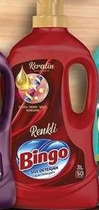 Bingo Sıvı Çamaşır Deterjanı Renkli 3 L