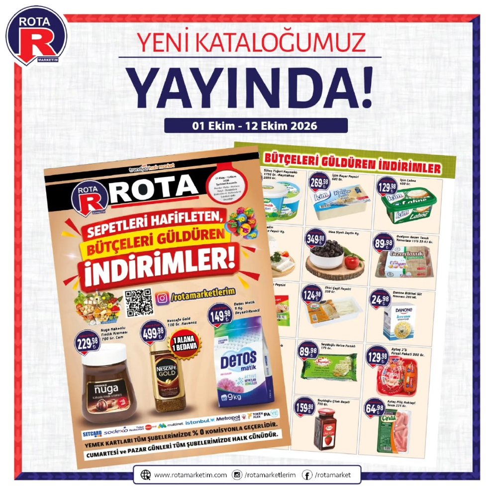 Rota Hipermarket İndirim Kataloğu kapağı