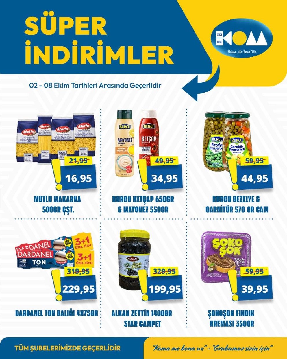 Tezgel Kom Market İndirim Kataloğu — 2. sayfa