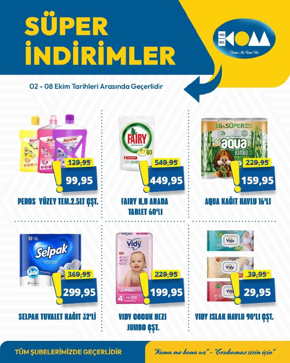 Tezgel Kom Market İndirim Kataloğu — 5. sayfa