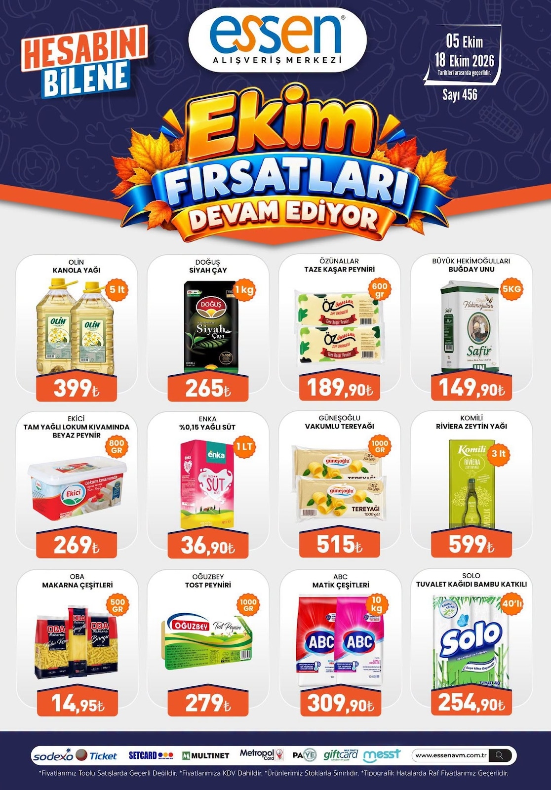 Essenavm 5 Ekim 2026 Indirim Brosuru kapağı