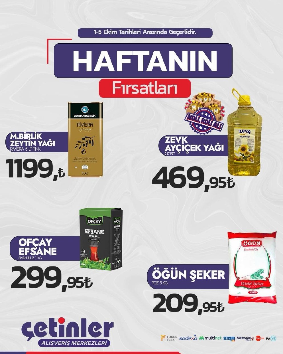 Çetinler Alışveriş Merkezi İndirim Kataloğu — 3. sayfa