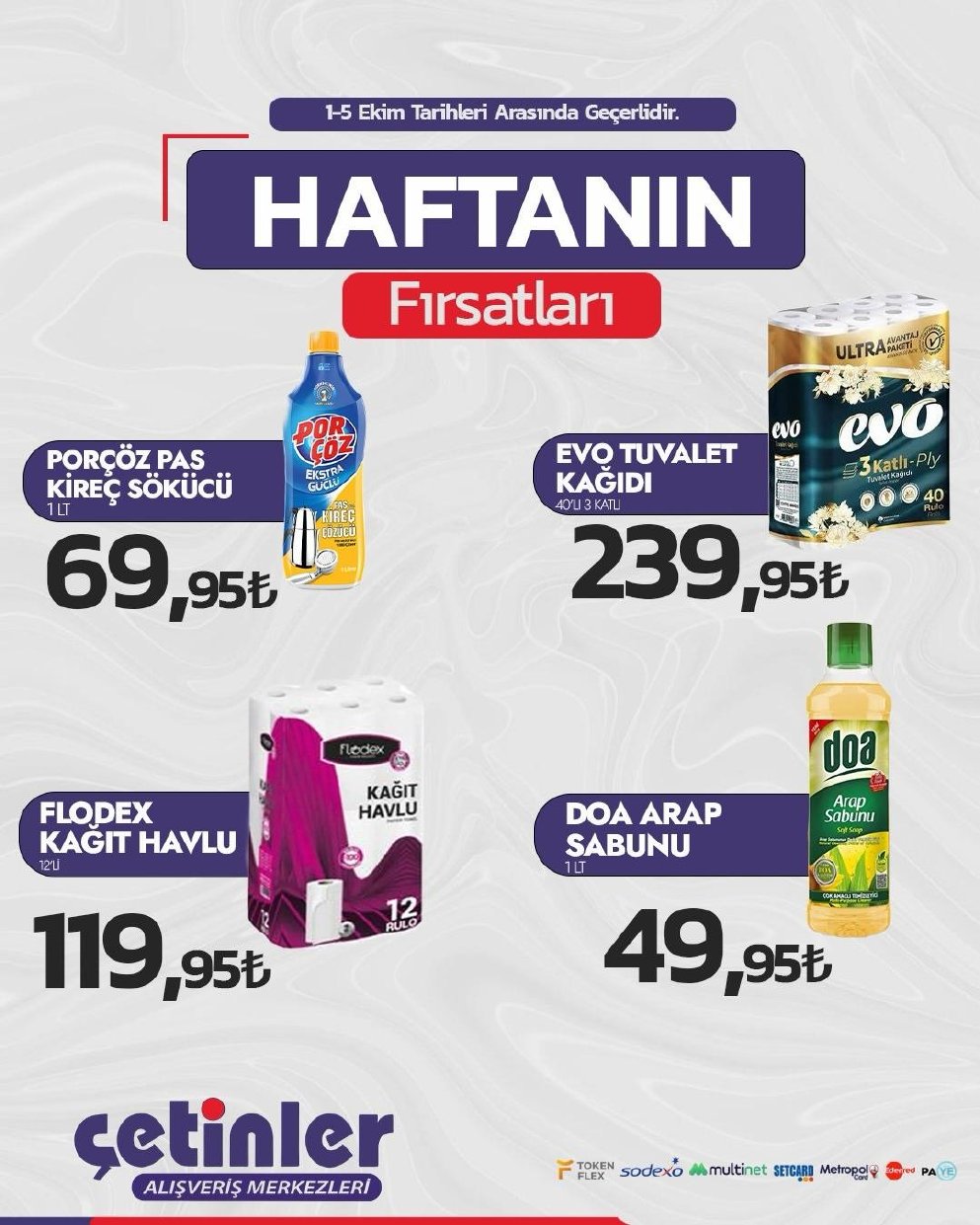 Çetinler Alışveriş Merkezi İndirim Kataloğu — 6. sayfa