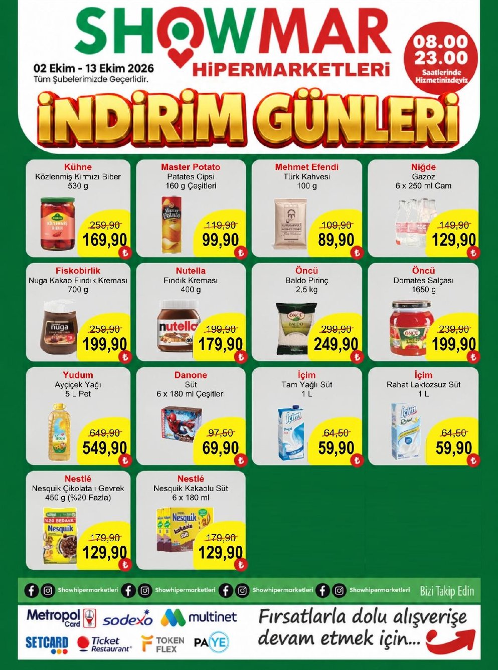 Showmar Market İndirim Kataloğu — 3. sayfa