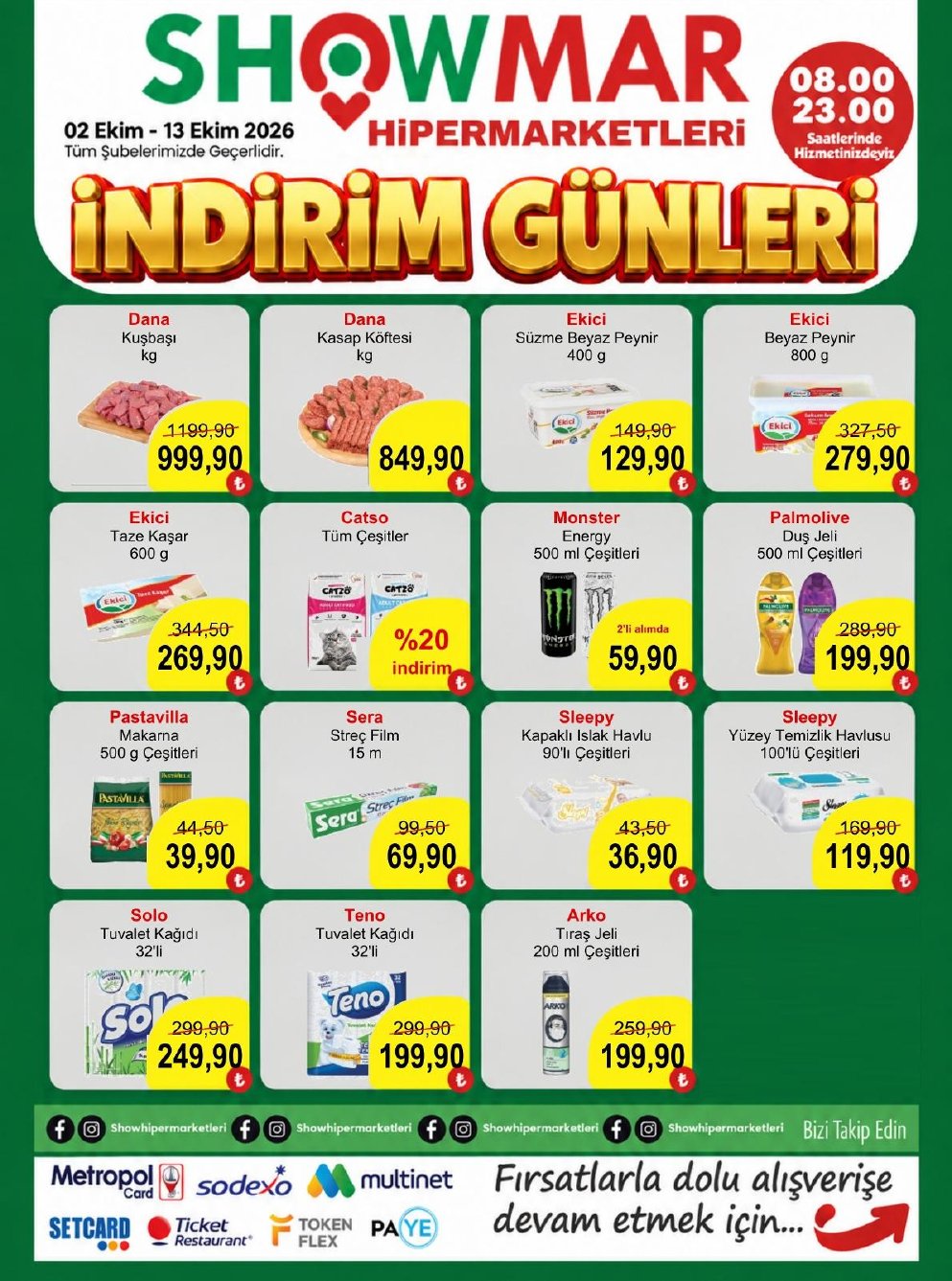 Showmar Market İndirim Kataloğu — 5. sayfa