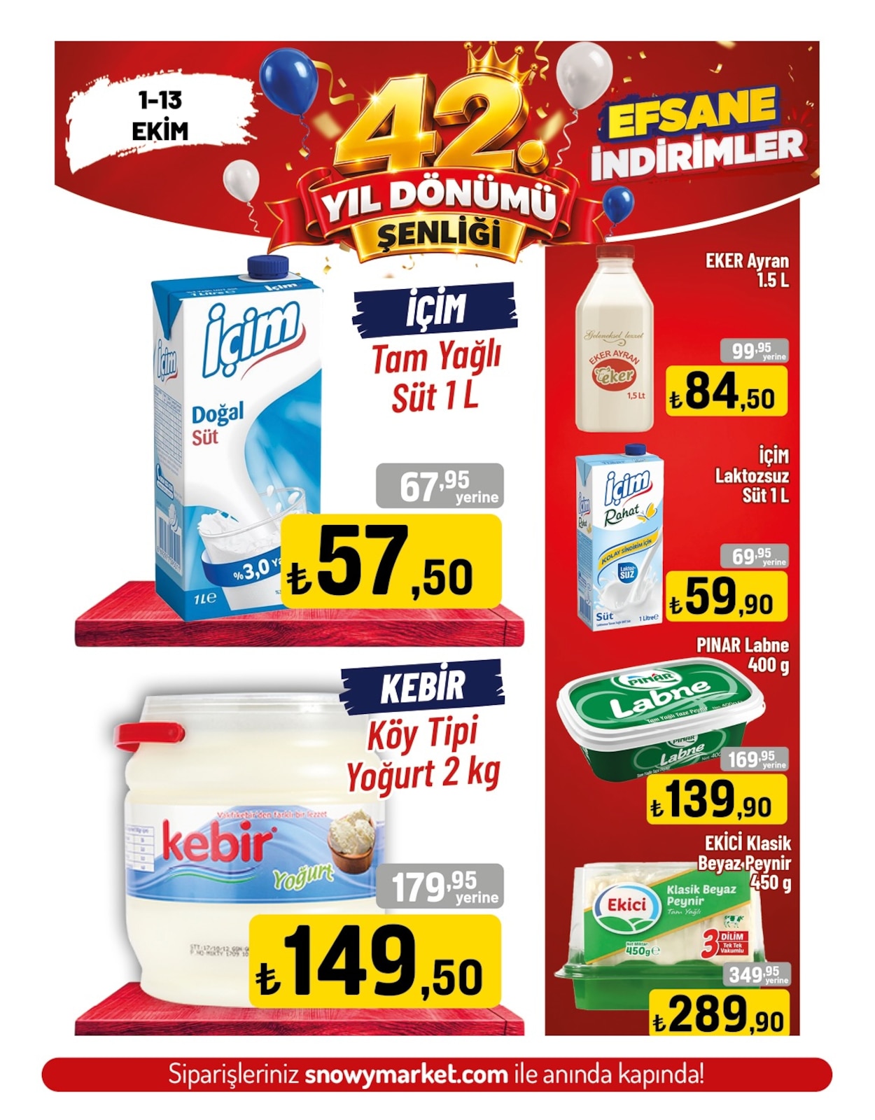 Snowy Market 1 Ekim 2026 Indirim Brosuru — 5. sayfa