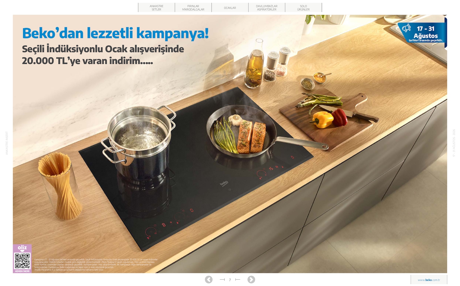 Beko 17 Agustos 2026 Ankastre Brosuru — 7. sayfa
