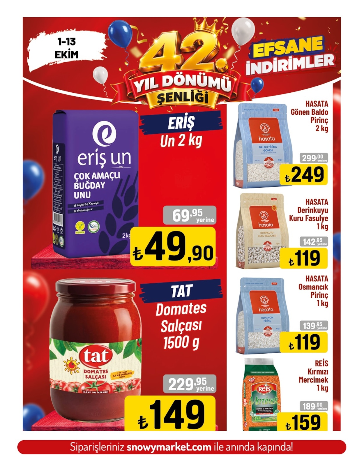 Snowy Market 1 Ekim 2026 Indirim Brosuru — 7. sayfa